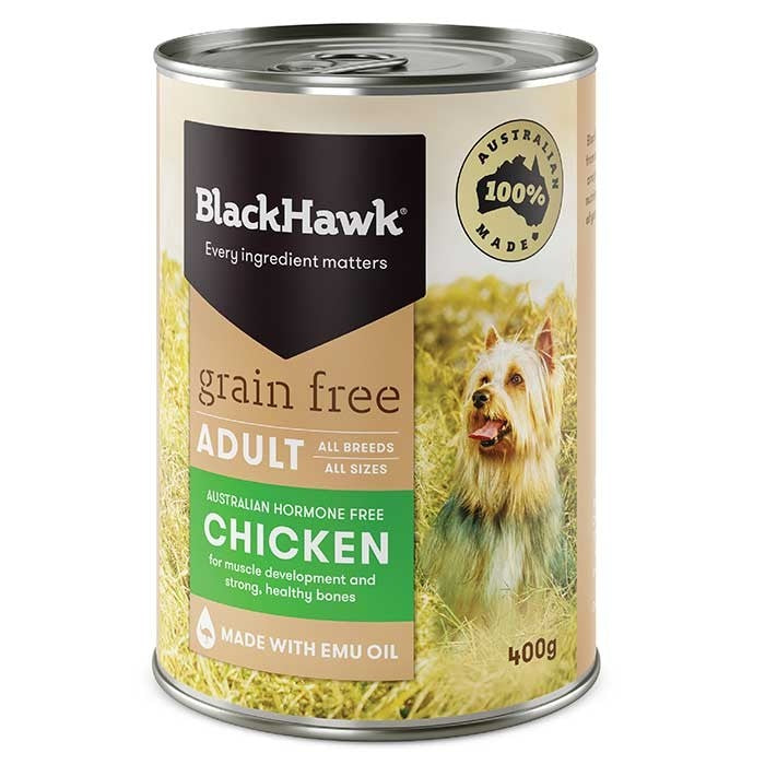 BLACK HAWK DOG GRAIN FREE CHICKEN WET FOOD