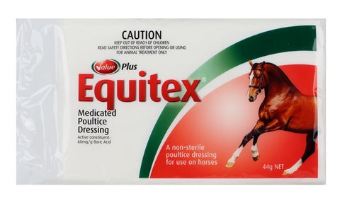 Equitex Medicated Poultice 44g Singles