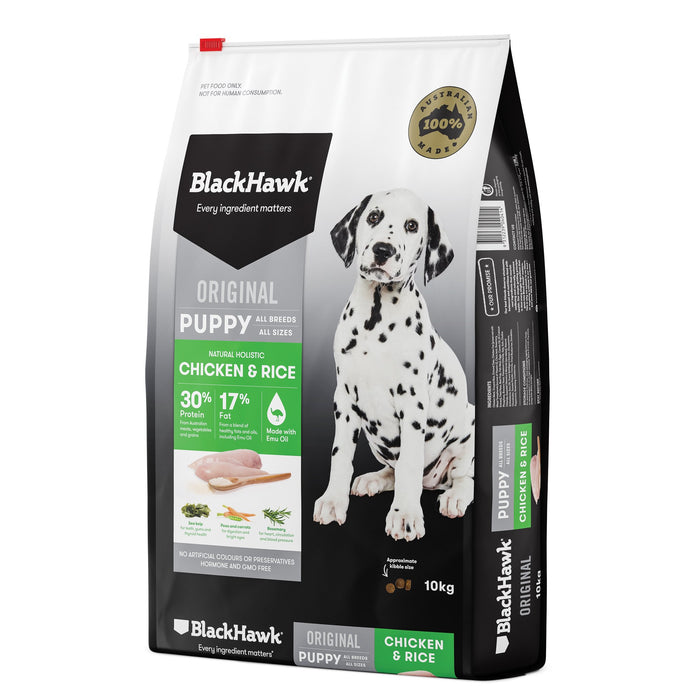 BLACK HAWK PUPPY CHICKEN AND RICE