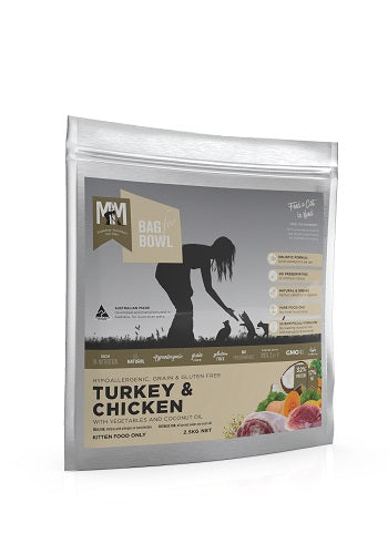 MEALS FOR MUTTS KITTEN CHICKEN & TURKEY GRAIN & GLUTEN FREE 2.5KG