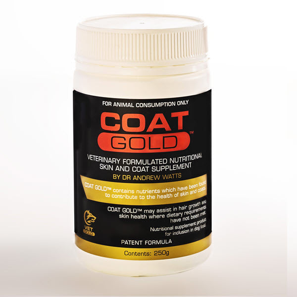 CANINE COAT GOLD 250g