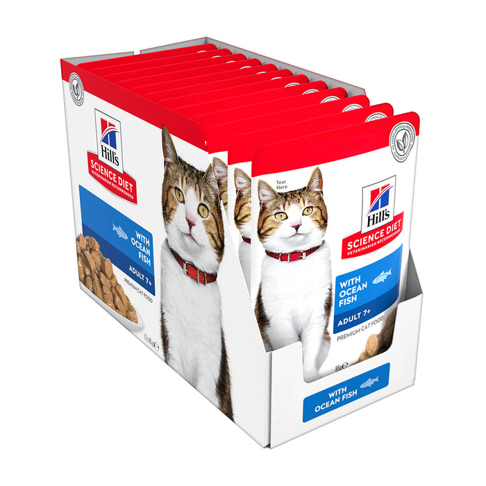 SCIENCE DIET CAT ADULT OCEAN FISH 85G 12'S
