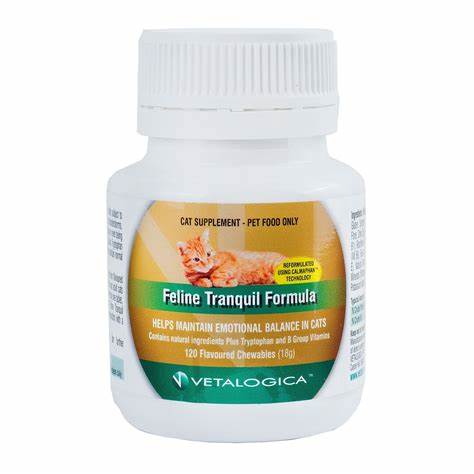 VETALOGICA FELINE TRANQUIL FORMULA 120’S