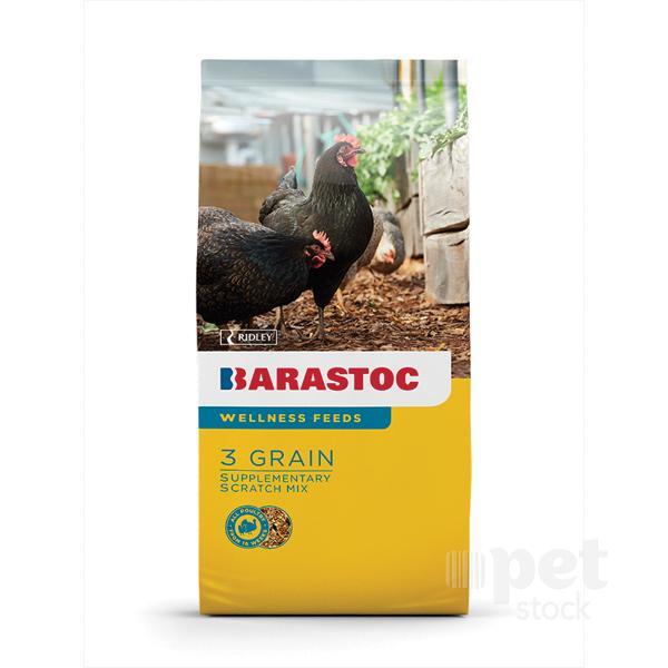 BARASTOC 3 GRAIN SCRATCH MIX 20KG