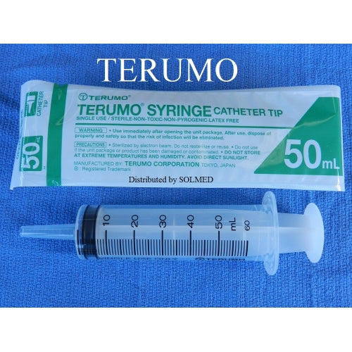 TERUMO SYRINGE CATHETER TIP 50ML