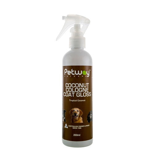 PETWAY AROMA CARE COLOGNE COAT GLOSS TROPICAL COCONUT