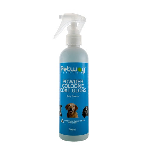 PETWAY AROMA CARE COLOGNE COAT GLOSS BABY POWDER