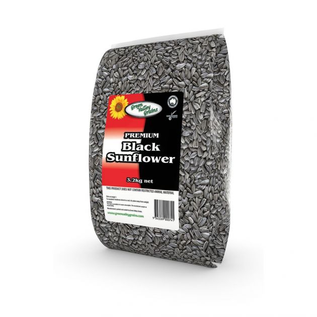 GREEN VALLEY BLACK SUNFLOWER SEEDS