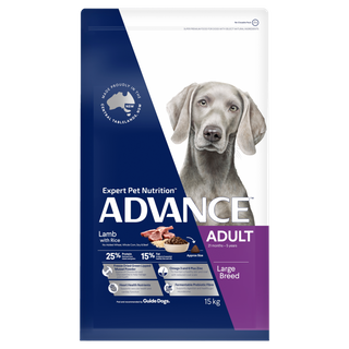ADVANCE DOG LARGE BREED TURKEY 15KG