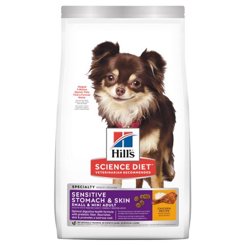 SCIENCE DIET SENSITIVE SKIN AND STOMACH SMALL
