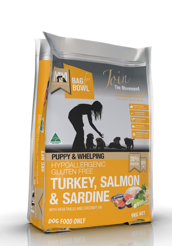 MEALS FOR MUTTS PUPPY TURKEY, SALMON & SARDINE