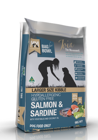 MEALS FOR MUTTS DOG LARGE BREED SALMON & SARDINE GLUTEN FREE