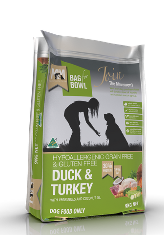 MEALS FOR MUTTS DOG DUCK TURKEY GLUTEN FREE & GRAIN FREE