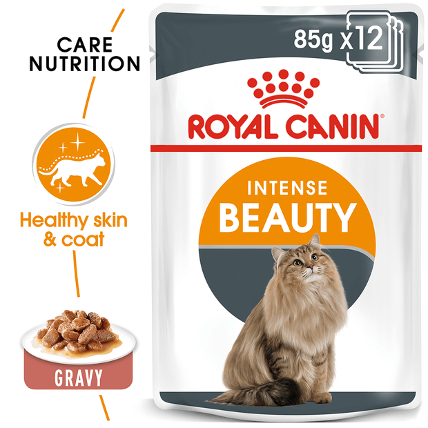ROYAL CANIN INTENSE BEAUTY CARE GRAVY 85G (12PK)