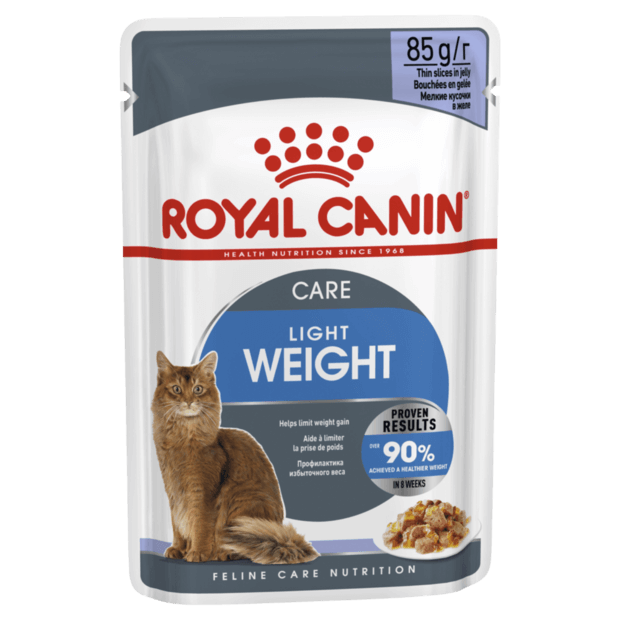 ROYAL CANIN LIGHT WEIGHT CARE JELLY 85G (12PK)