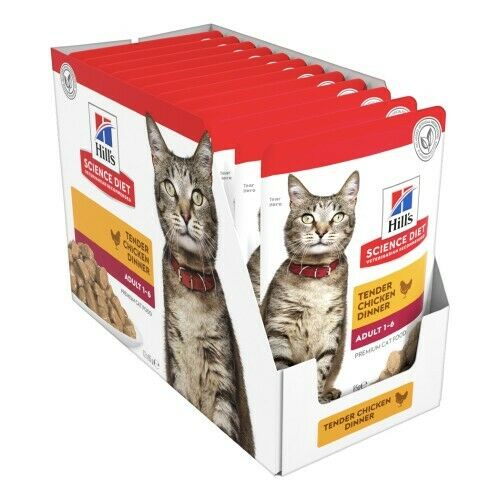 SCIENCE DIET CAT ADULT CHICKEN 85G 12'S