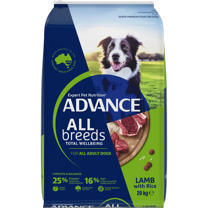 ADVANCE All Breeds Adult Dry Dog Food Lamb with Rice