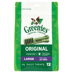 GREENIES DOG TREAT ORIGINAL