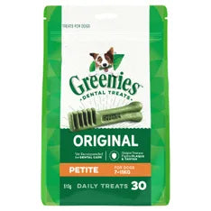 GREENIES DOG TREAT ORIGINAL
