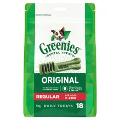 GREENIES DOG TREAT ORIGINAL