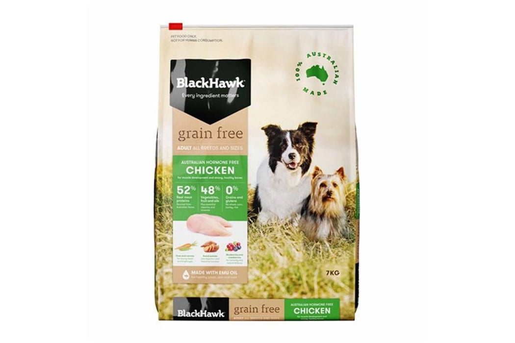 BLACK HAWK DOG GRAIN FREE CHICKEN