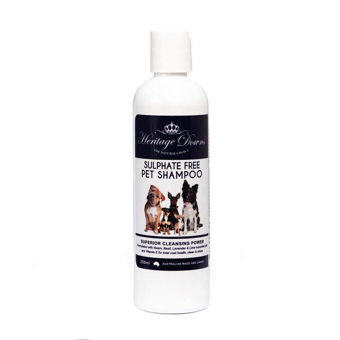 HERITAGE DOWN BASIL, LAVENDER & NEEM PET SHAMPOO