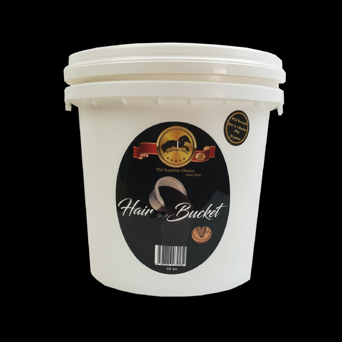 HAIR IN A BUCKET