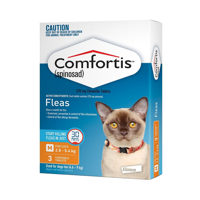 Comfortis for cats weight ranges online